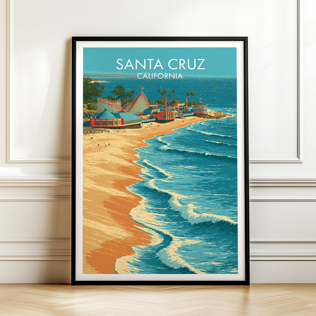 Beach Boardwalk Santa Cruz California