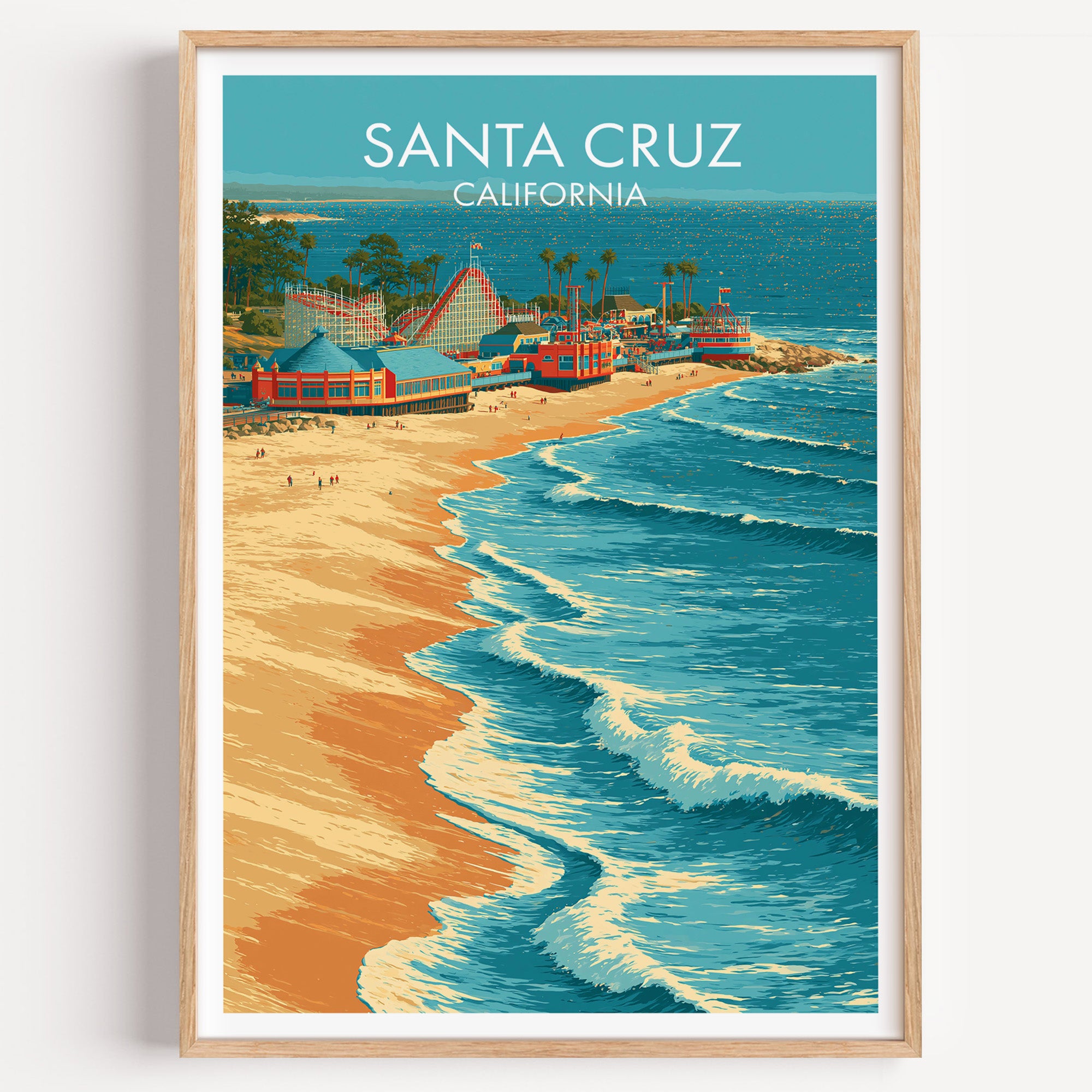 Beach Boardwalk Santa Cruz California