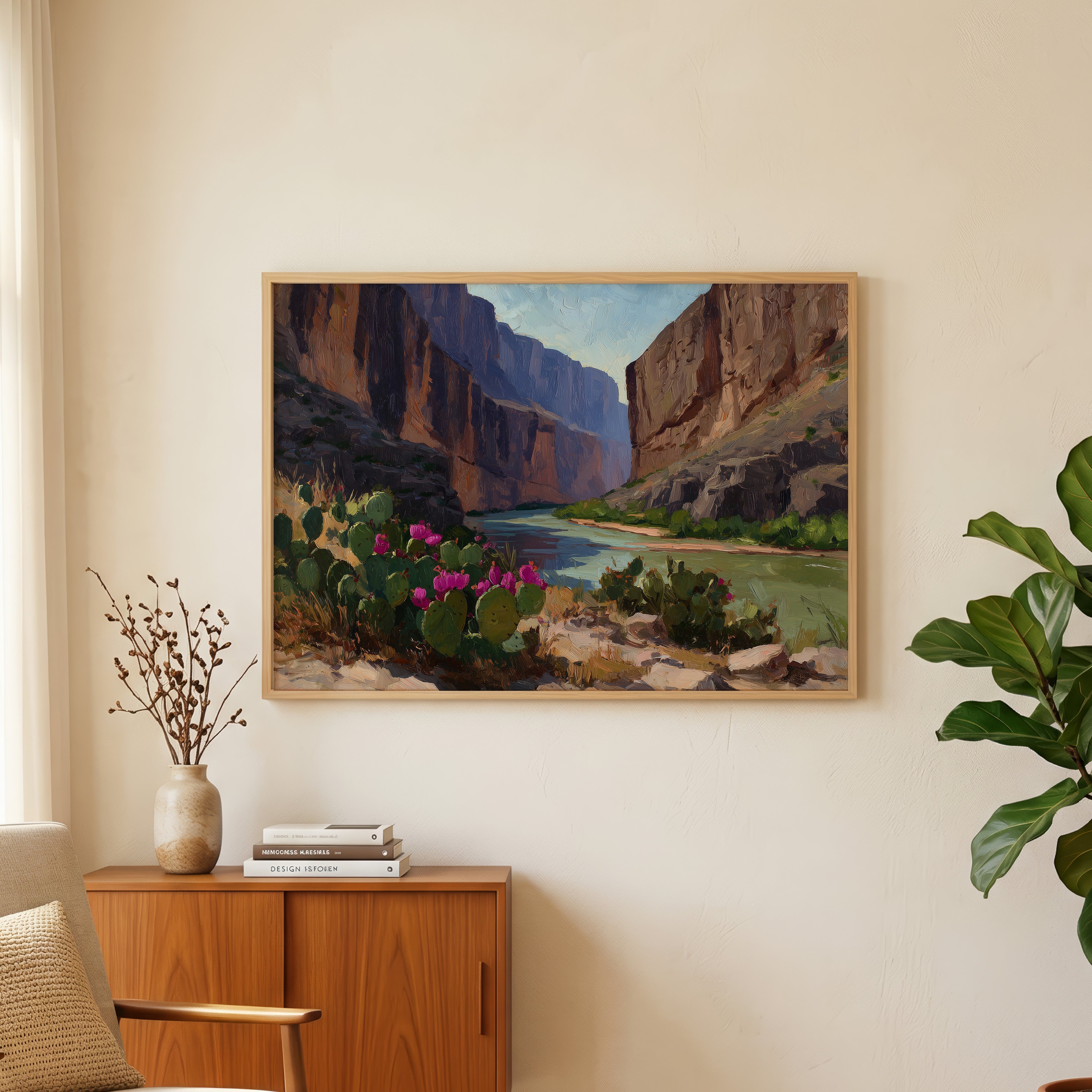 Big Bend National Park Oil Painting