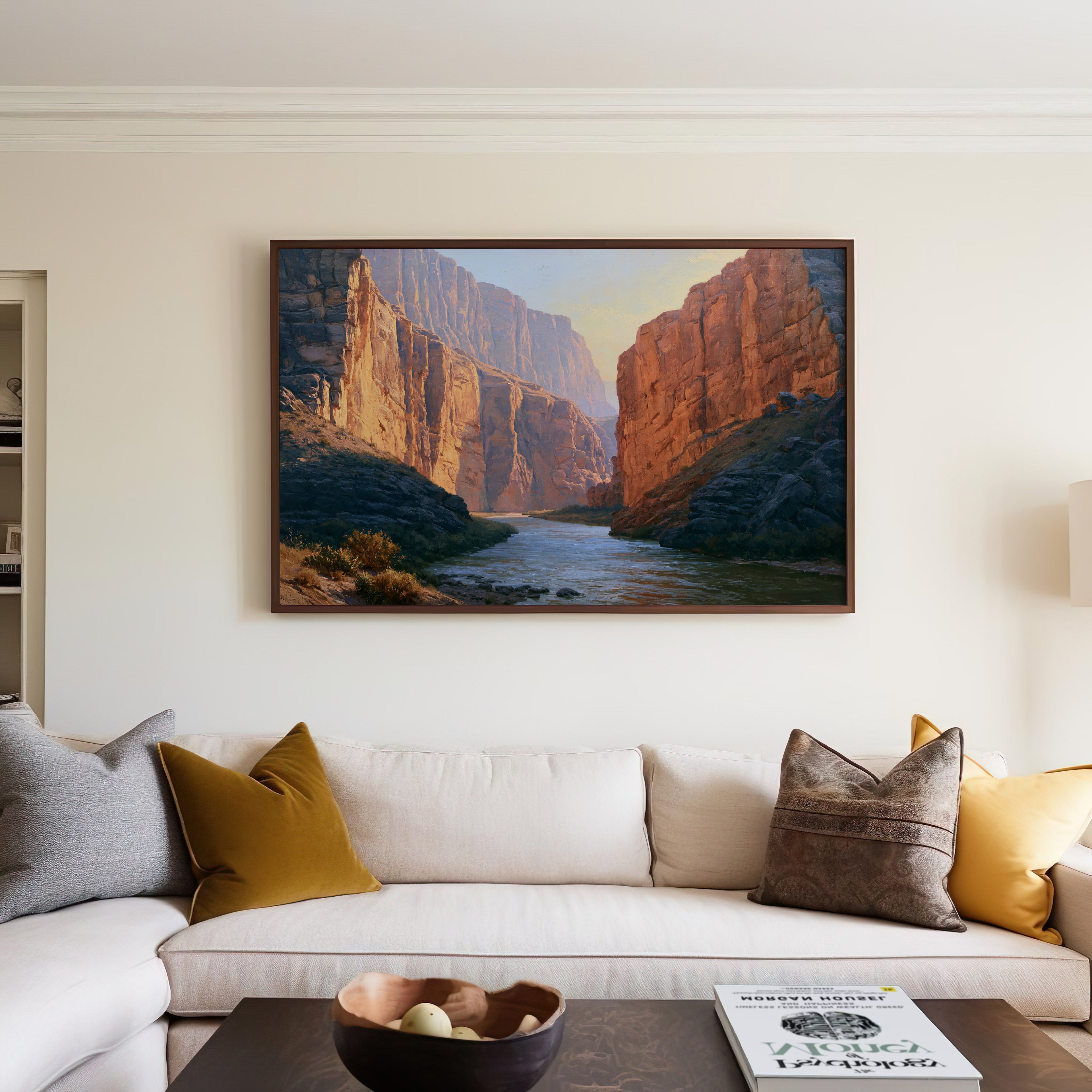 Big Bend National Park Classical Oil Painting