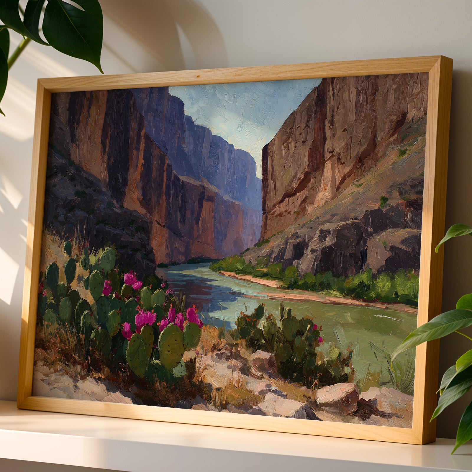 Big Bend National Park Oil Painting