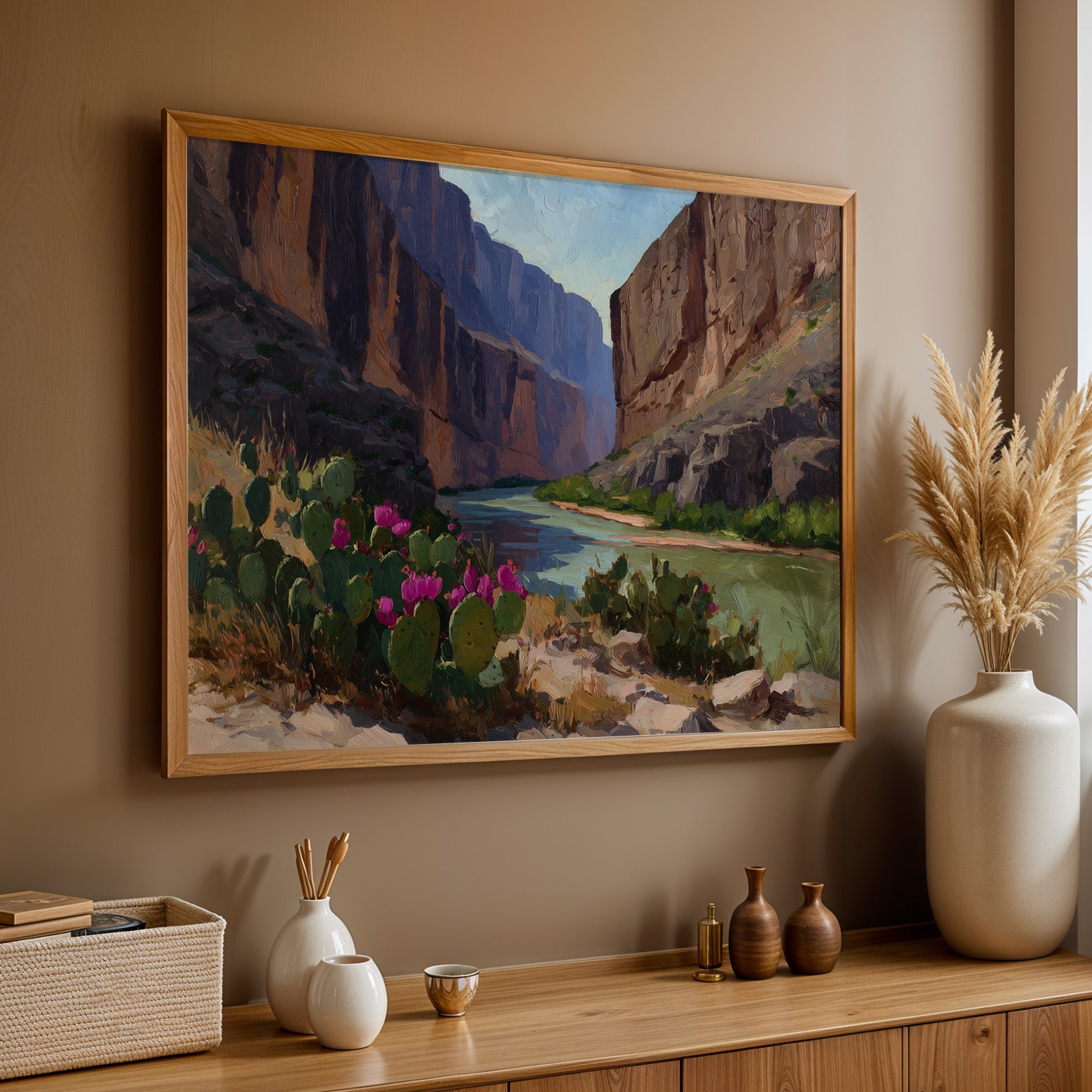 Big Bend National Park Oil Painting