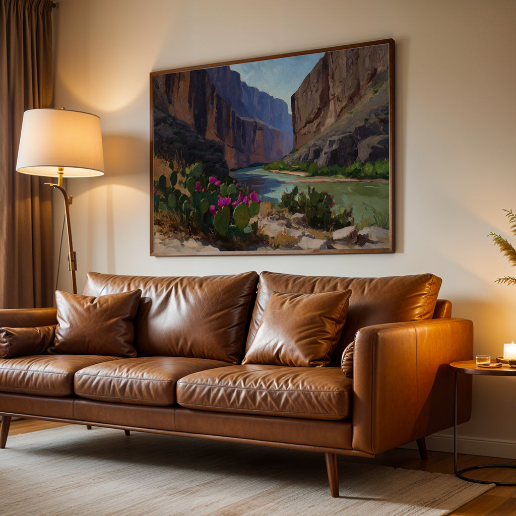 Big Bend National Park Oil Painting