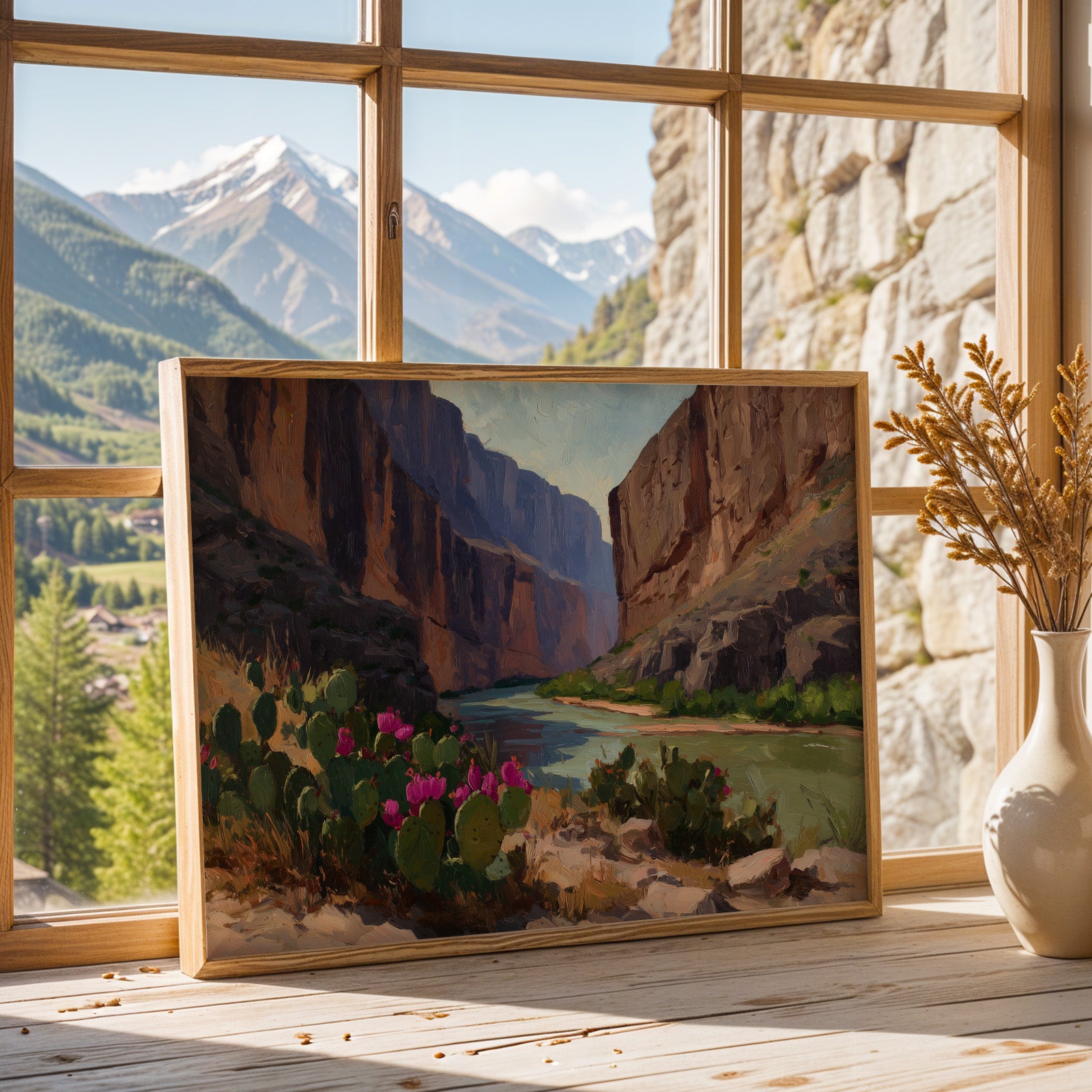 Big Bend National Park Oil Painting