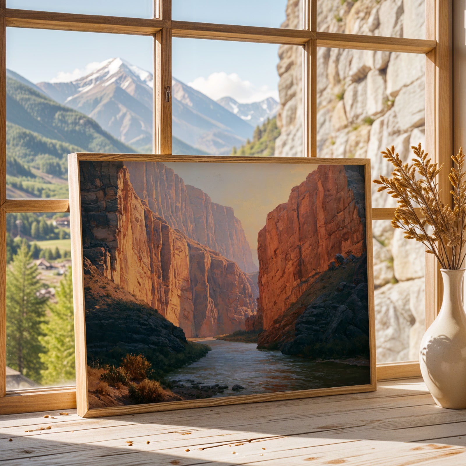 Big Bend National Park Classical Oil Painting