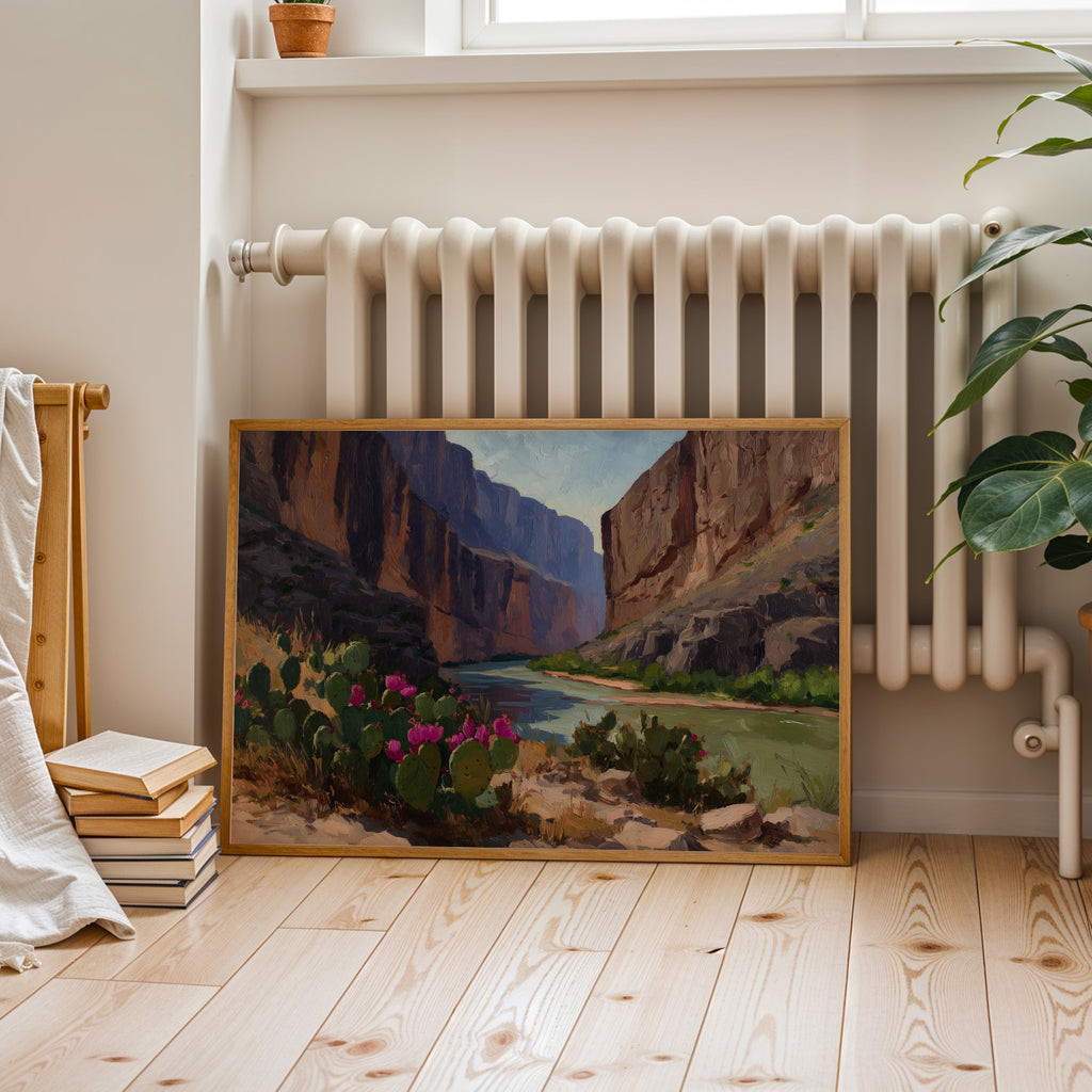 Big Bend National Park Oil Painting