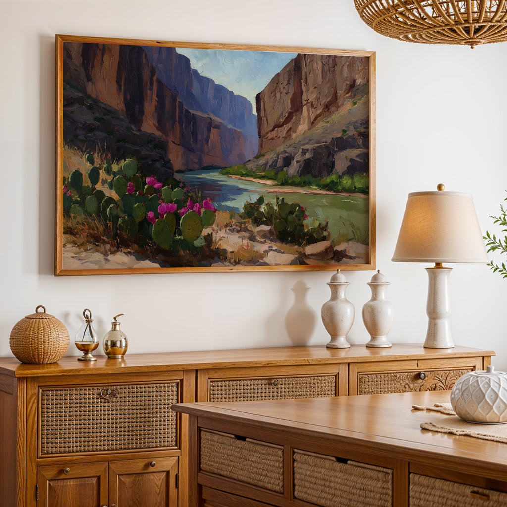 Big Bend National Park Oil Painting