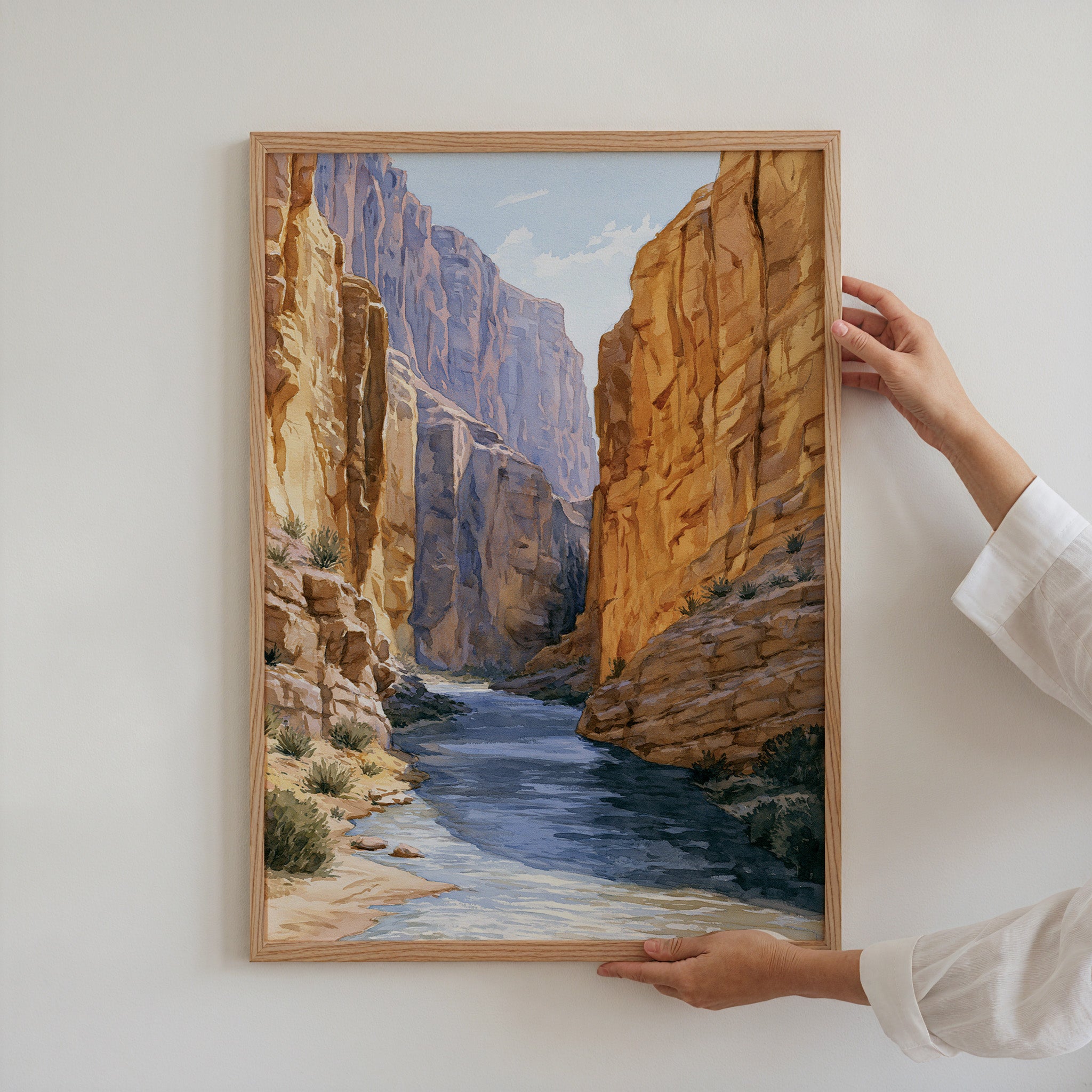 Big Bend National Park Watercolor Art
