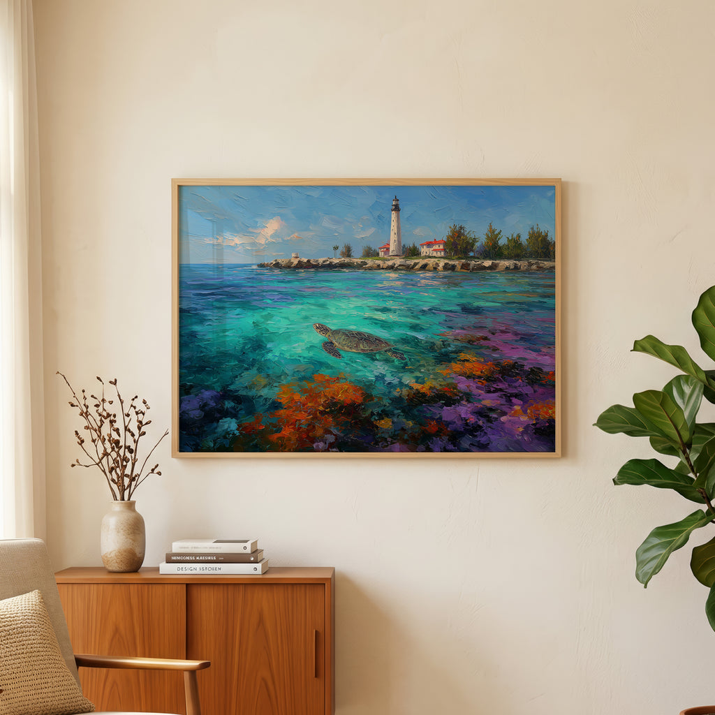Biscayne National Park Oil Painting