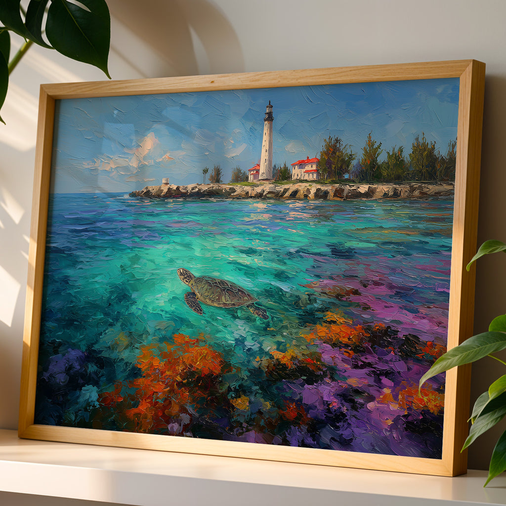 Biscayne National Park Oil Painting
