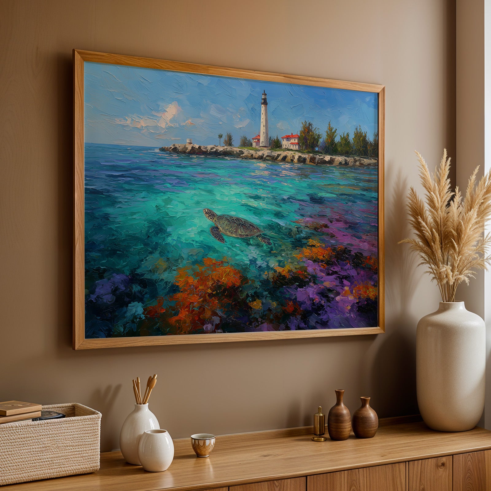 Biscayne National Park Oil Painting