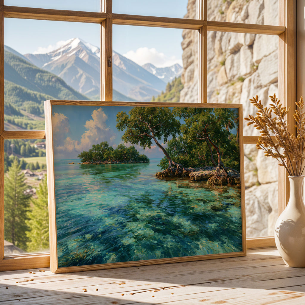 Biscayne National Park Classical Oil Painting
