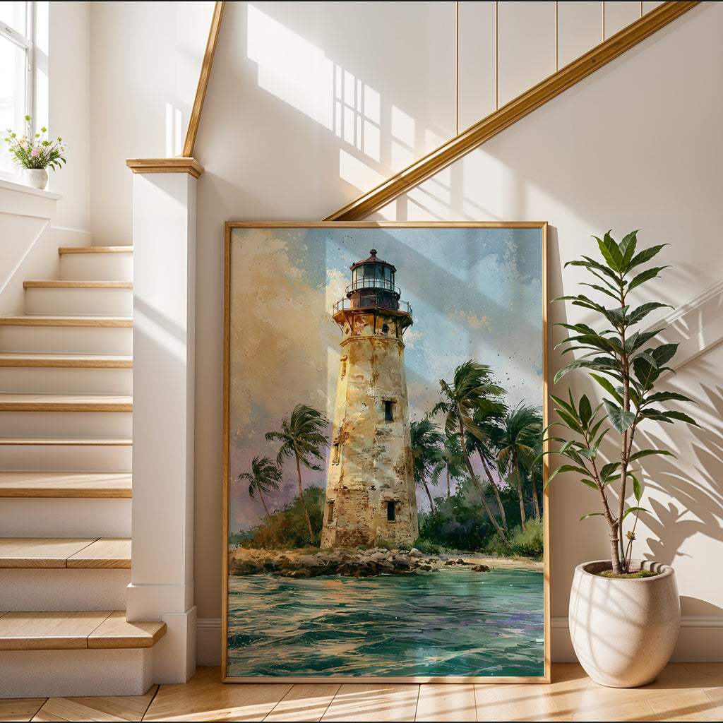 Biscayne National Park Watercolor Art