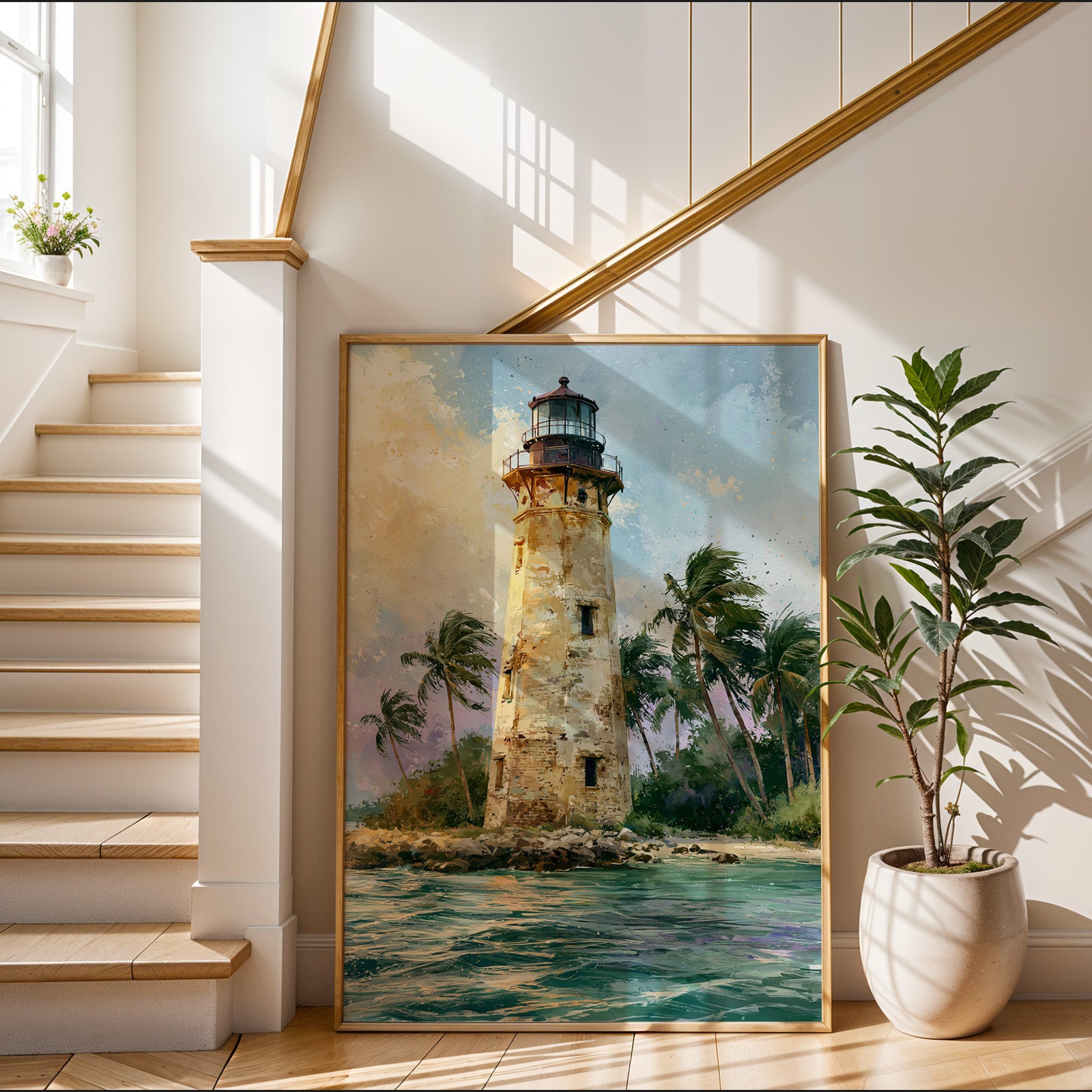 Biscayne National Park Watercolor Art