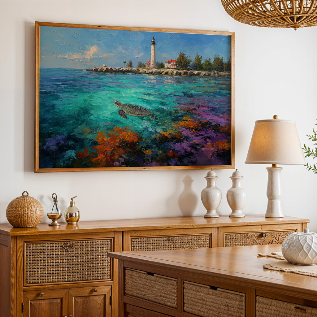 Biscayne National Park Oil Painting