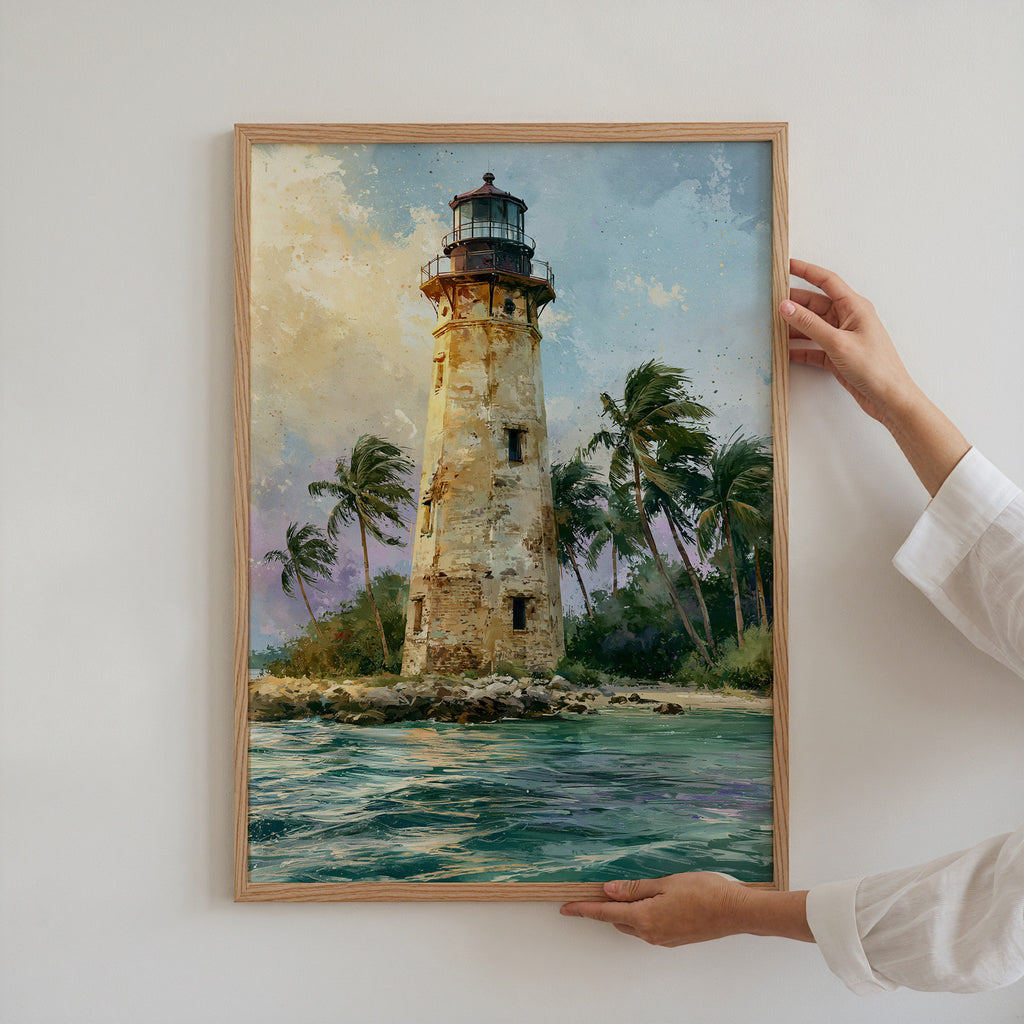 Biscayne National Park Watercolor Art