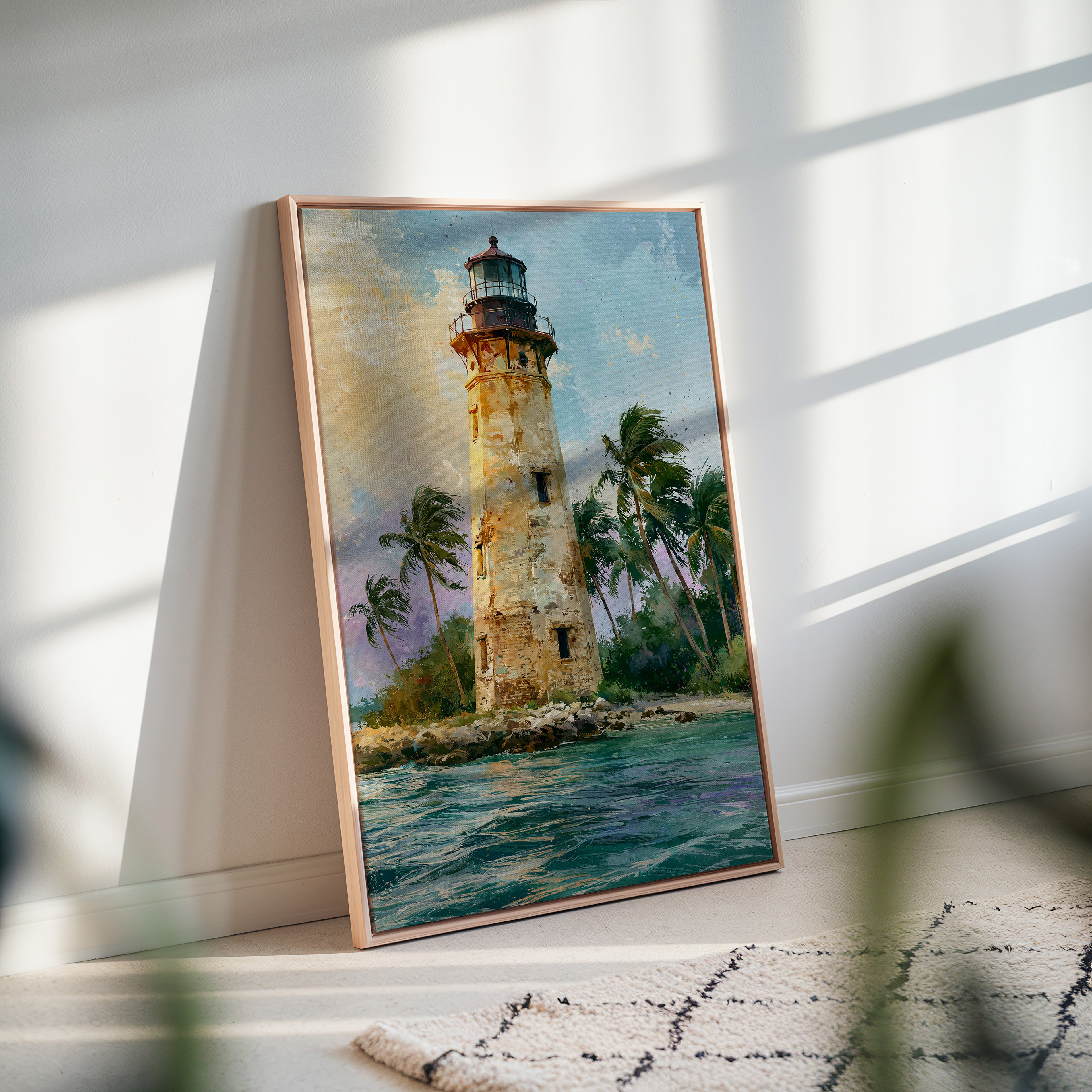 Biscayne National Park Watercolor Art