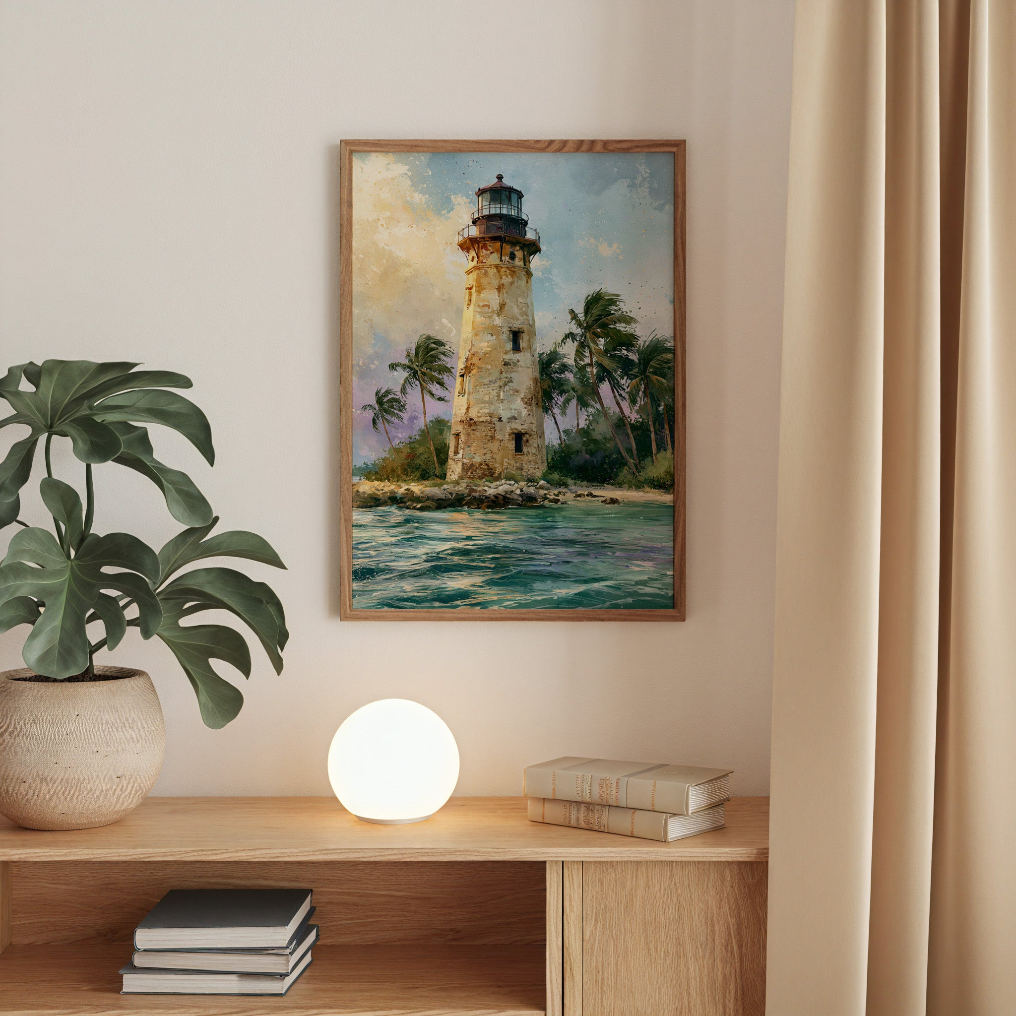 Biscayne National Park Watercolor Art