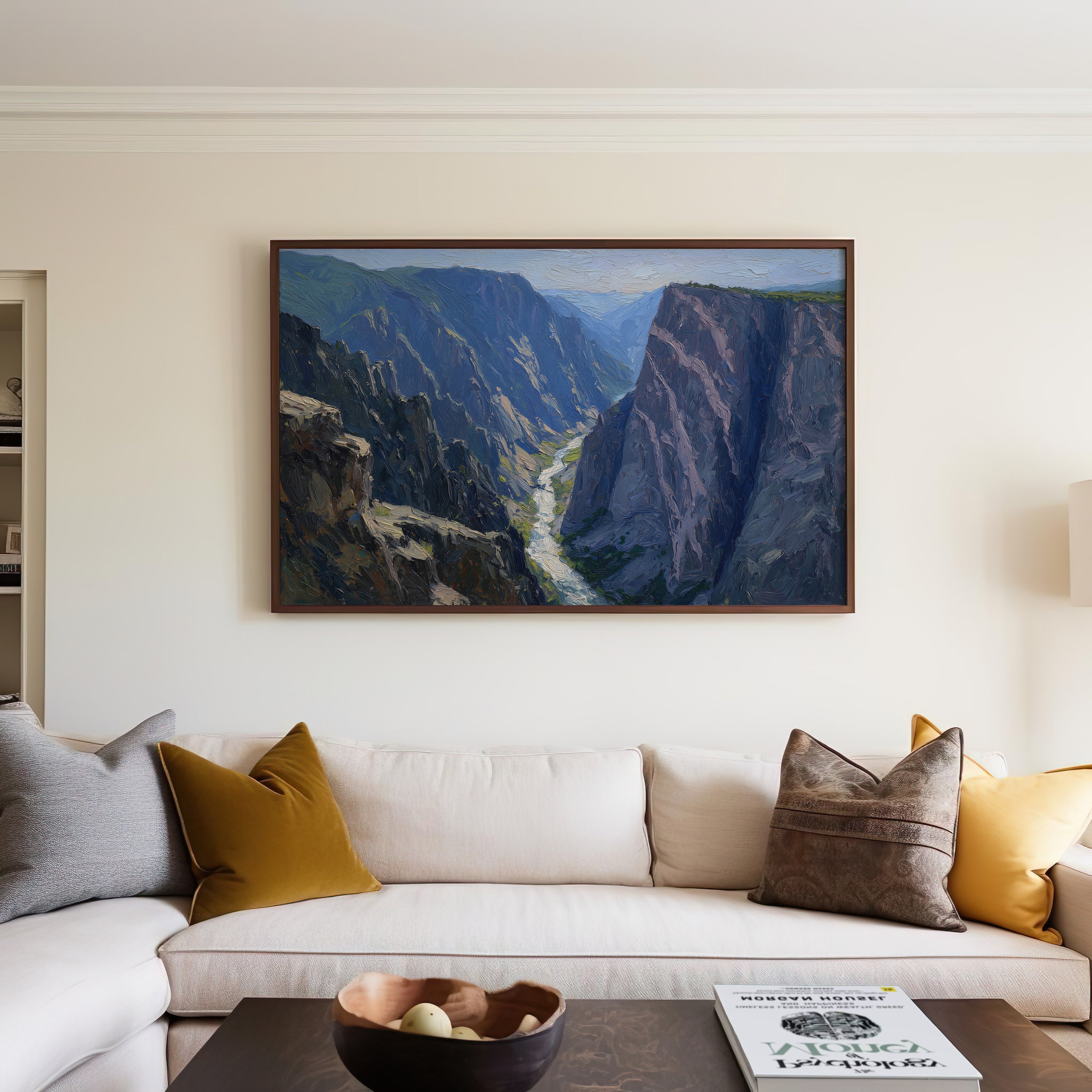 Black Canyon of the Gunnison National Park Oil Painting