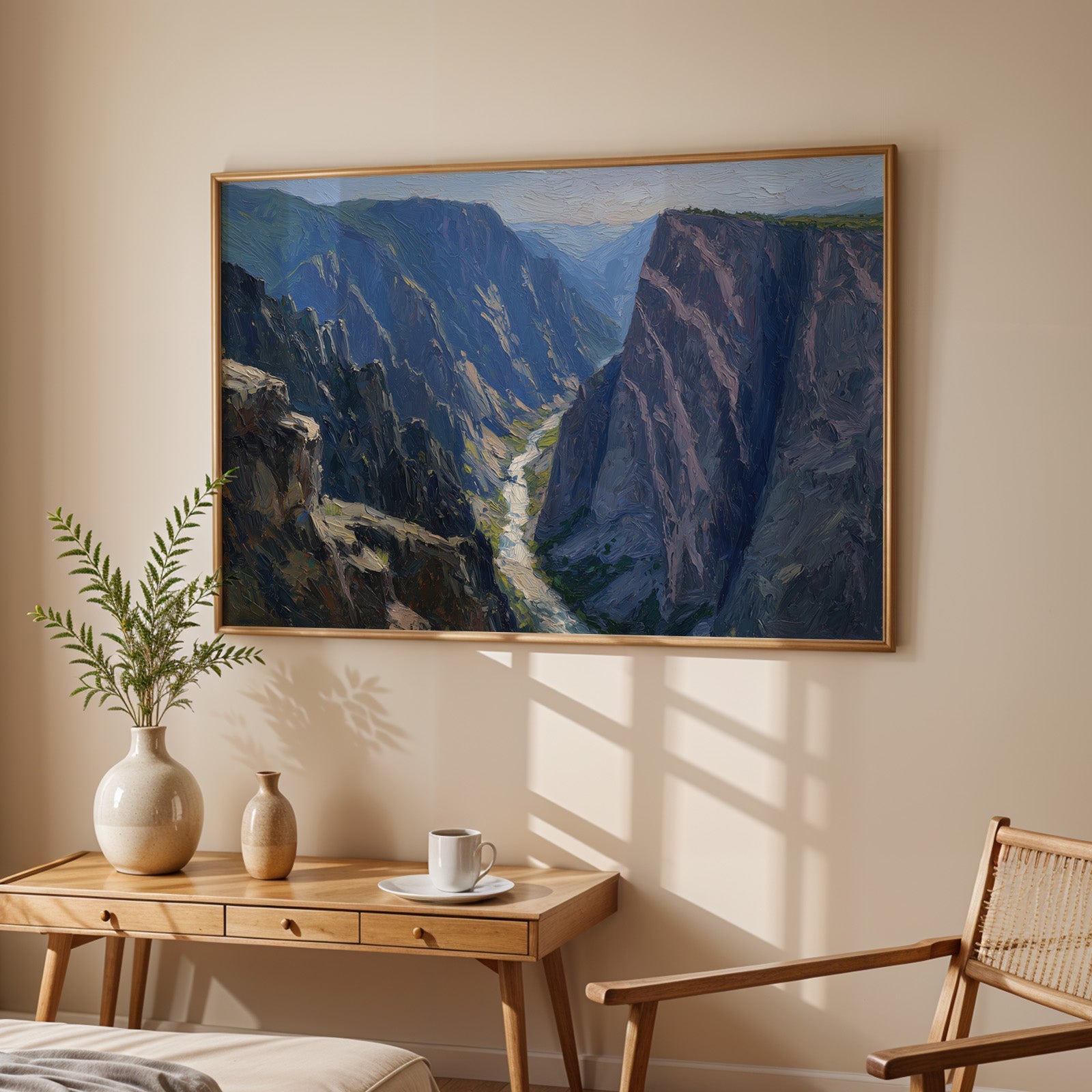 Black Canyon of the Gunnison National Park Oil Painting