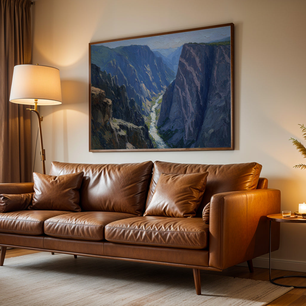 Black Canyon of the Gunnison National Park Oil Painting