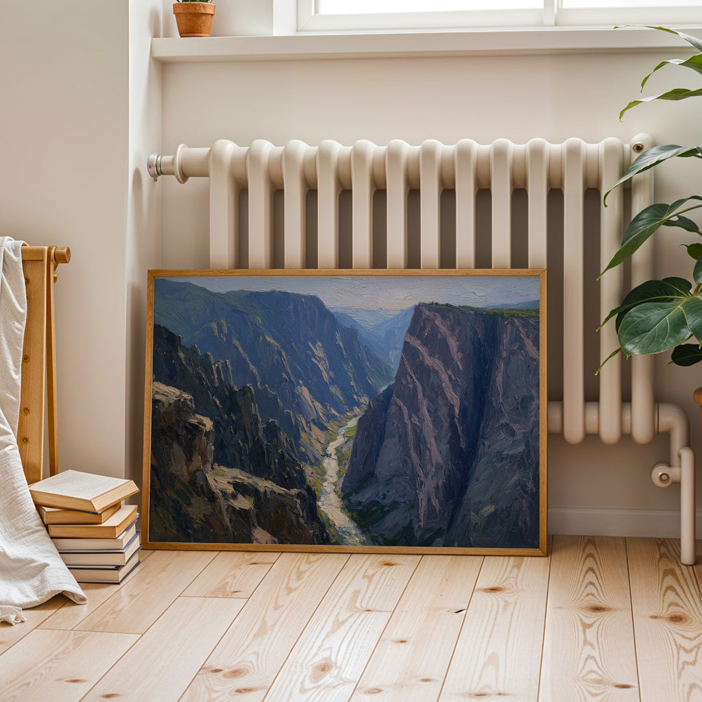 Black Canyon of the Gunnison National Park Oil Painting
