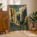 Black Canyon of the Gunnison National Park Vintage WPA Art
