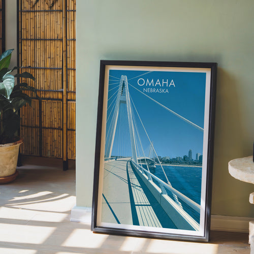 Bob Kerrey Pedestrian Bridge Omaha Nebraska