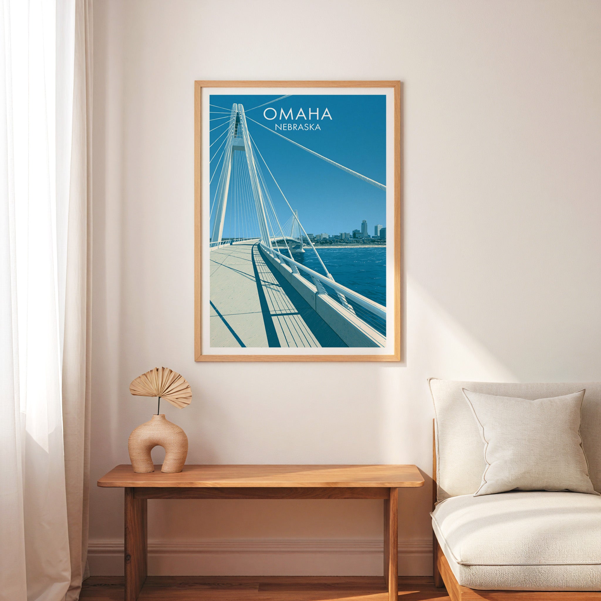 Bob Kerrey Pedestrian Bridge Omaha Nebraska