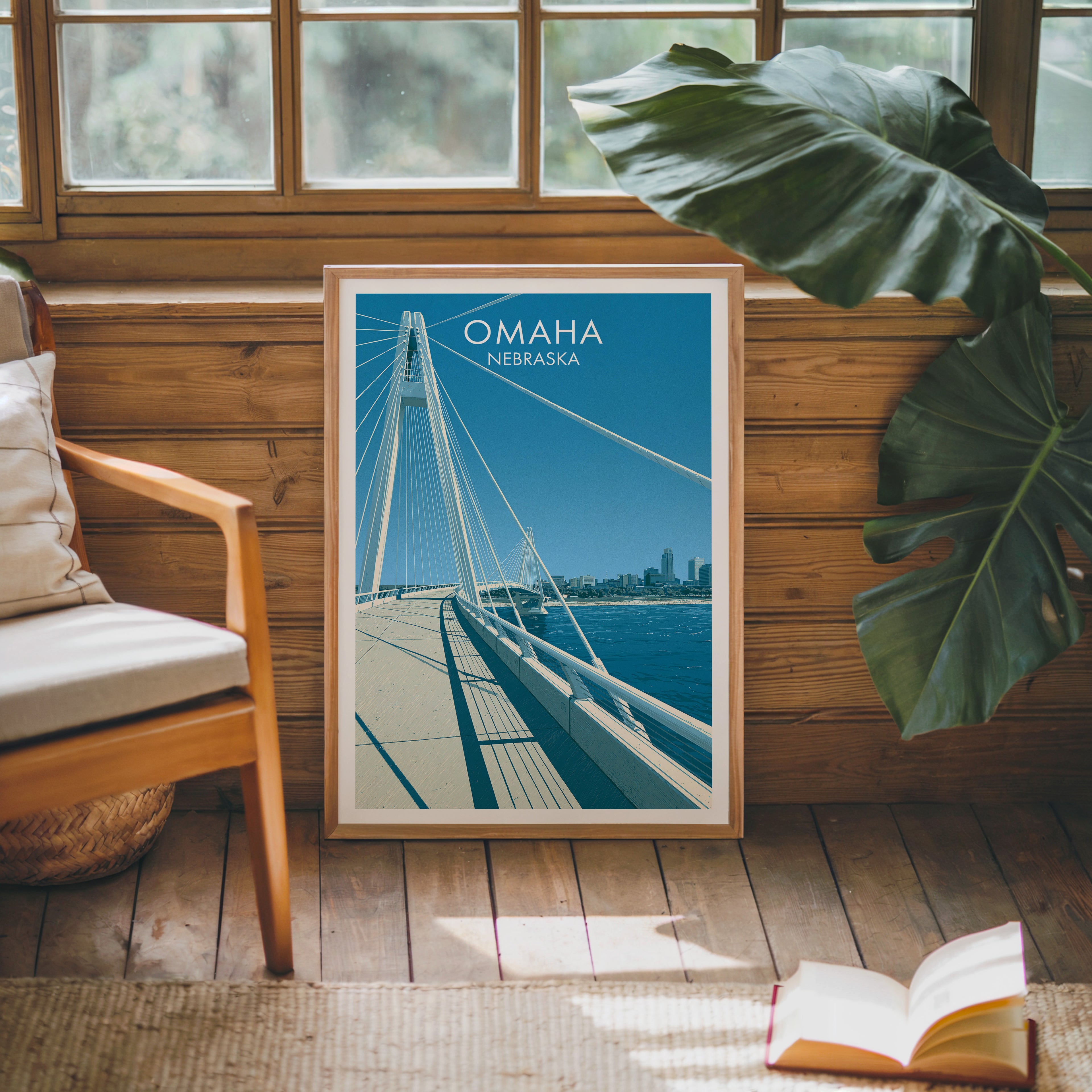 Bob Kerrey Pedestrian Bridge Omaha Nebraska
