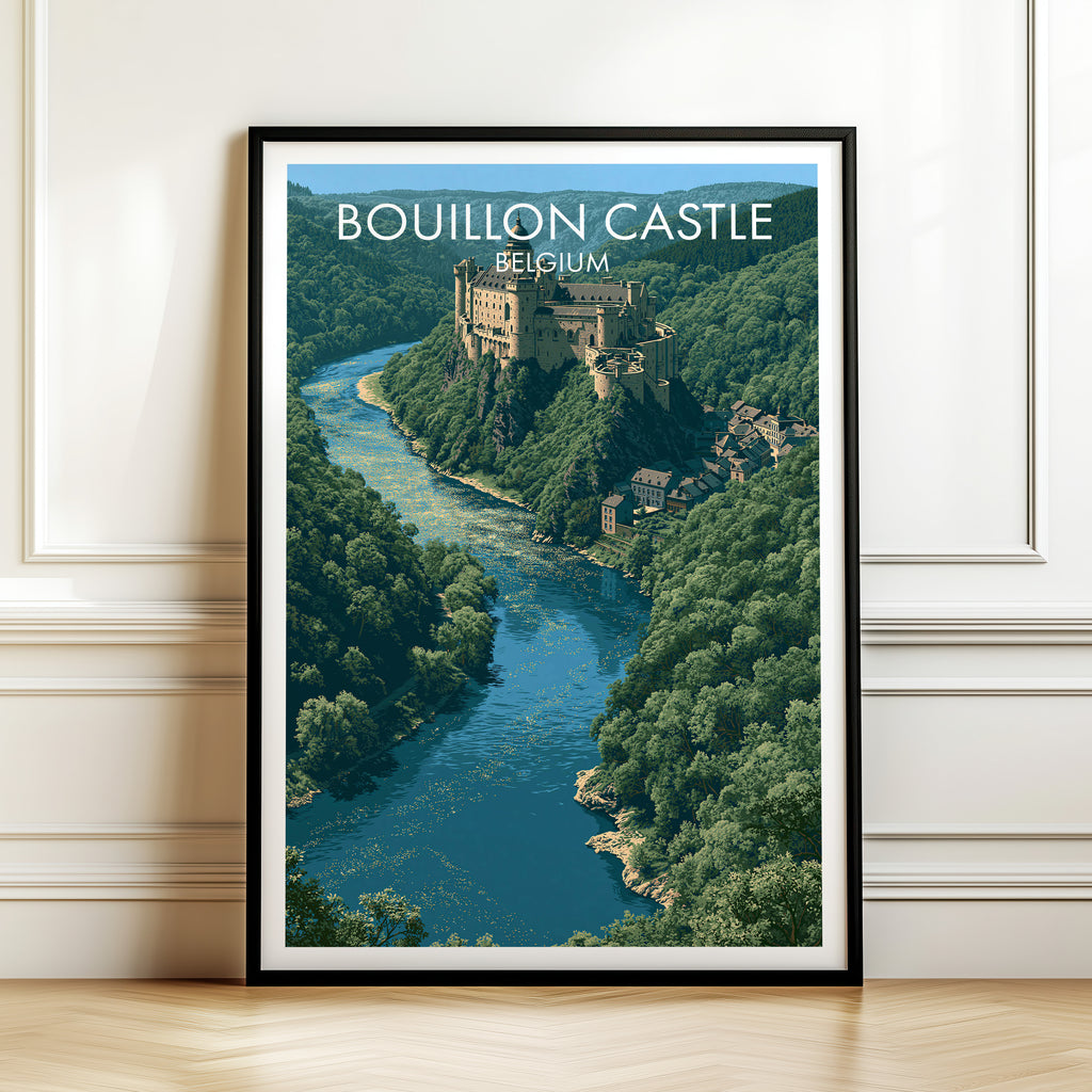 Burg Bouillon Belgien