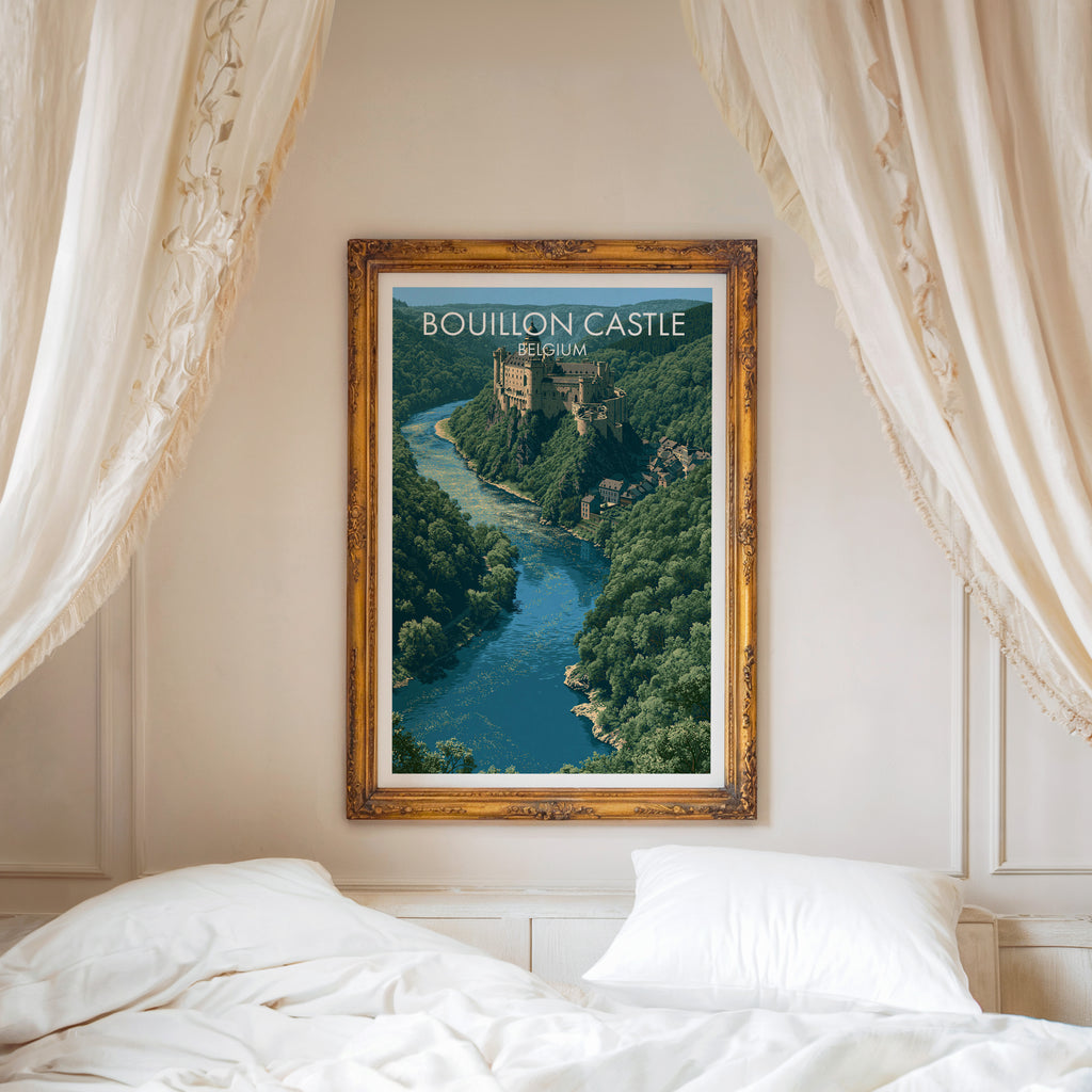 Burg Bouillon Belgien