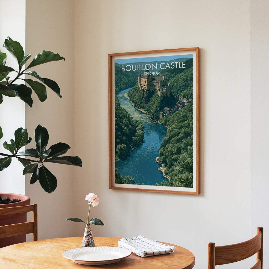 Burg Bouillon Belgien