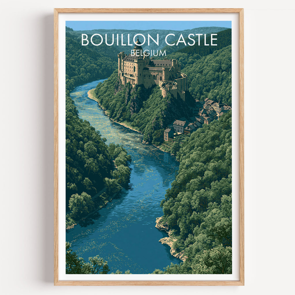 Burg Bouillon Belgien