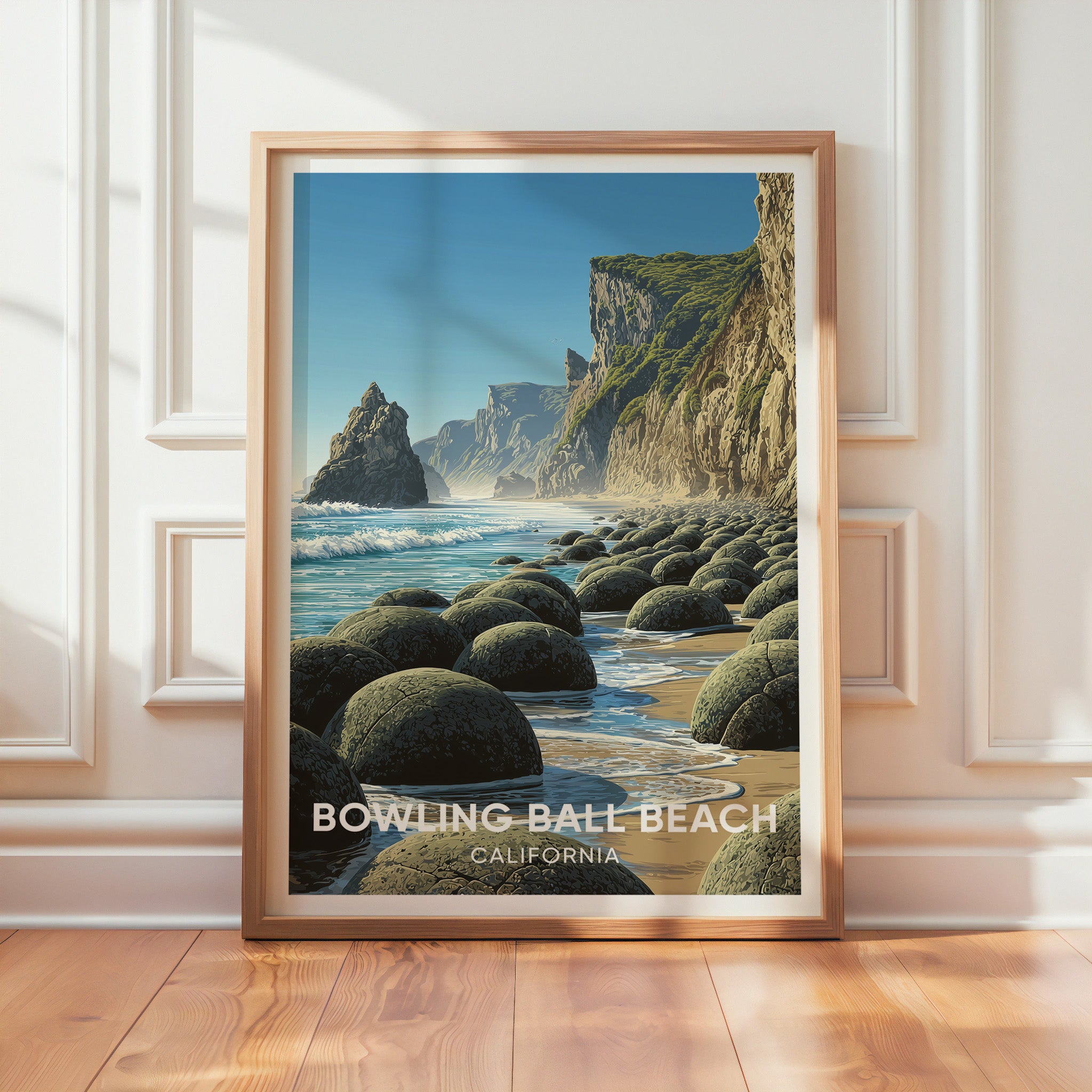 Bowling Ball Beach California