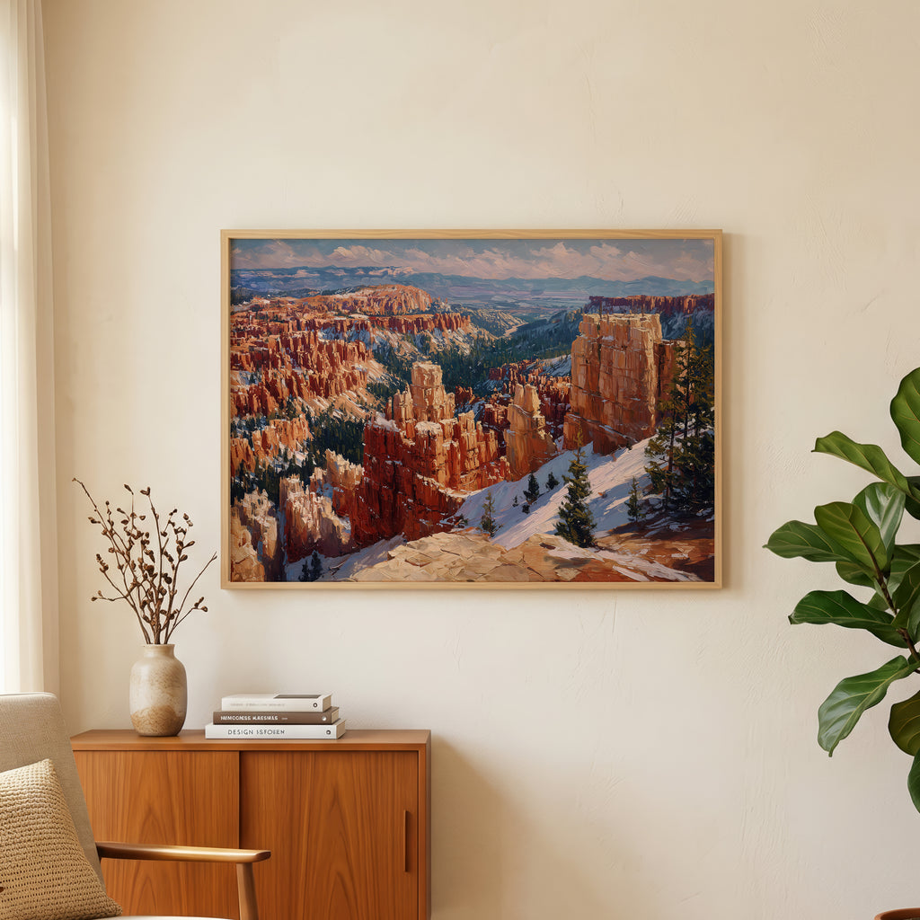 Bryce Canyon National Park Oil Painting