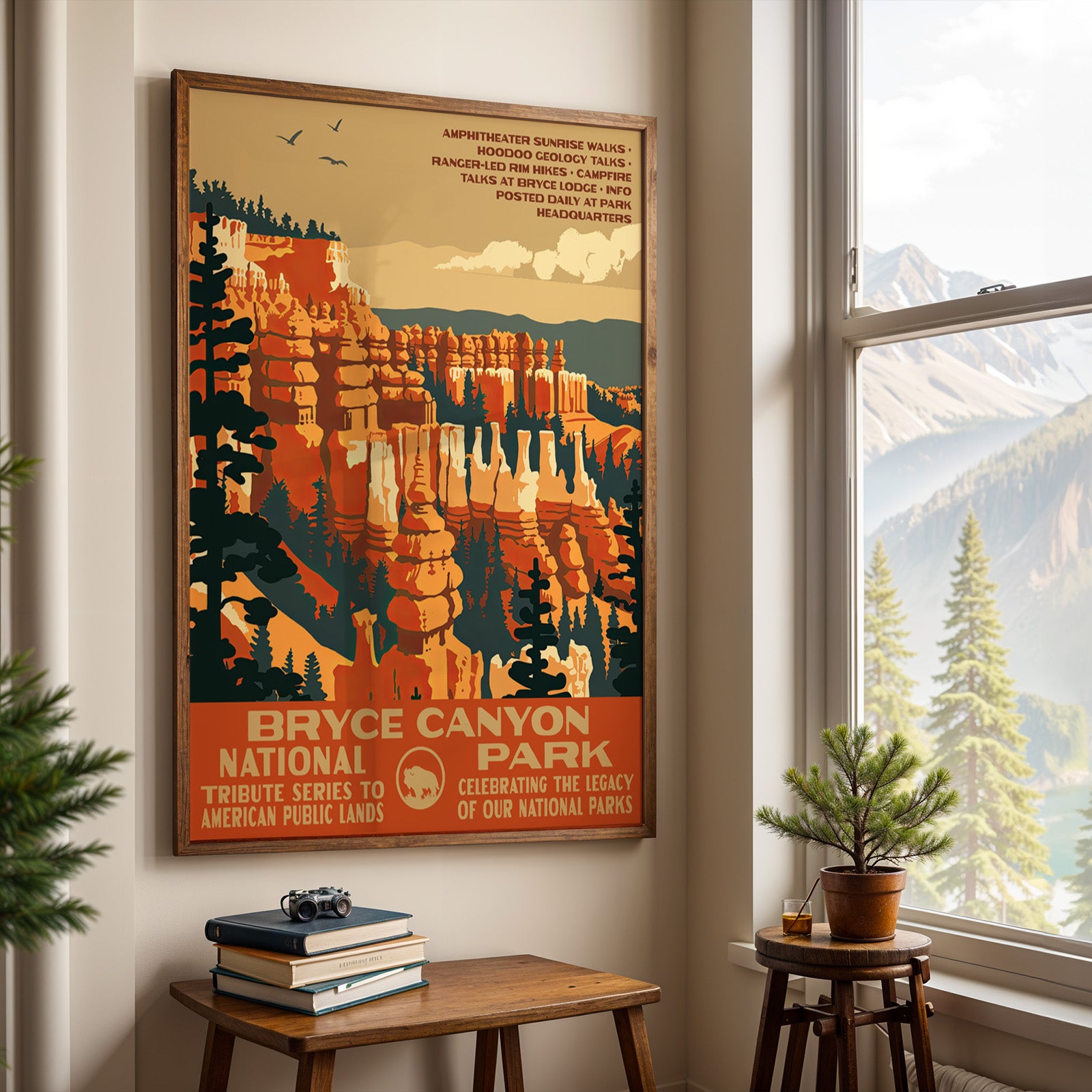Bryce Canyon National Park Vintage WPA Art