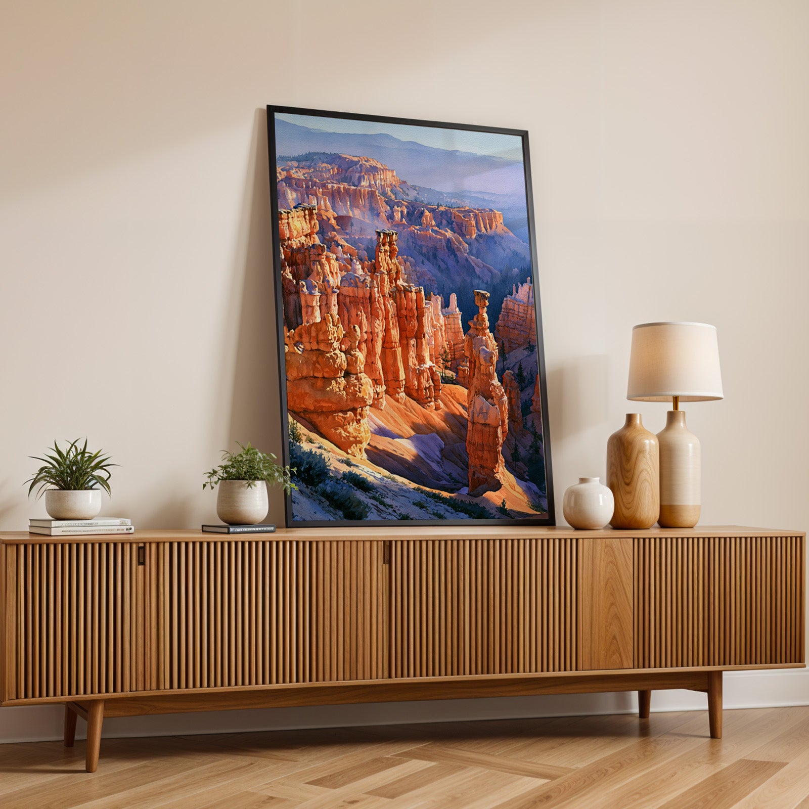 Bryce Canyon National Park Watercolor Art