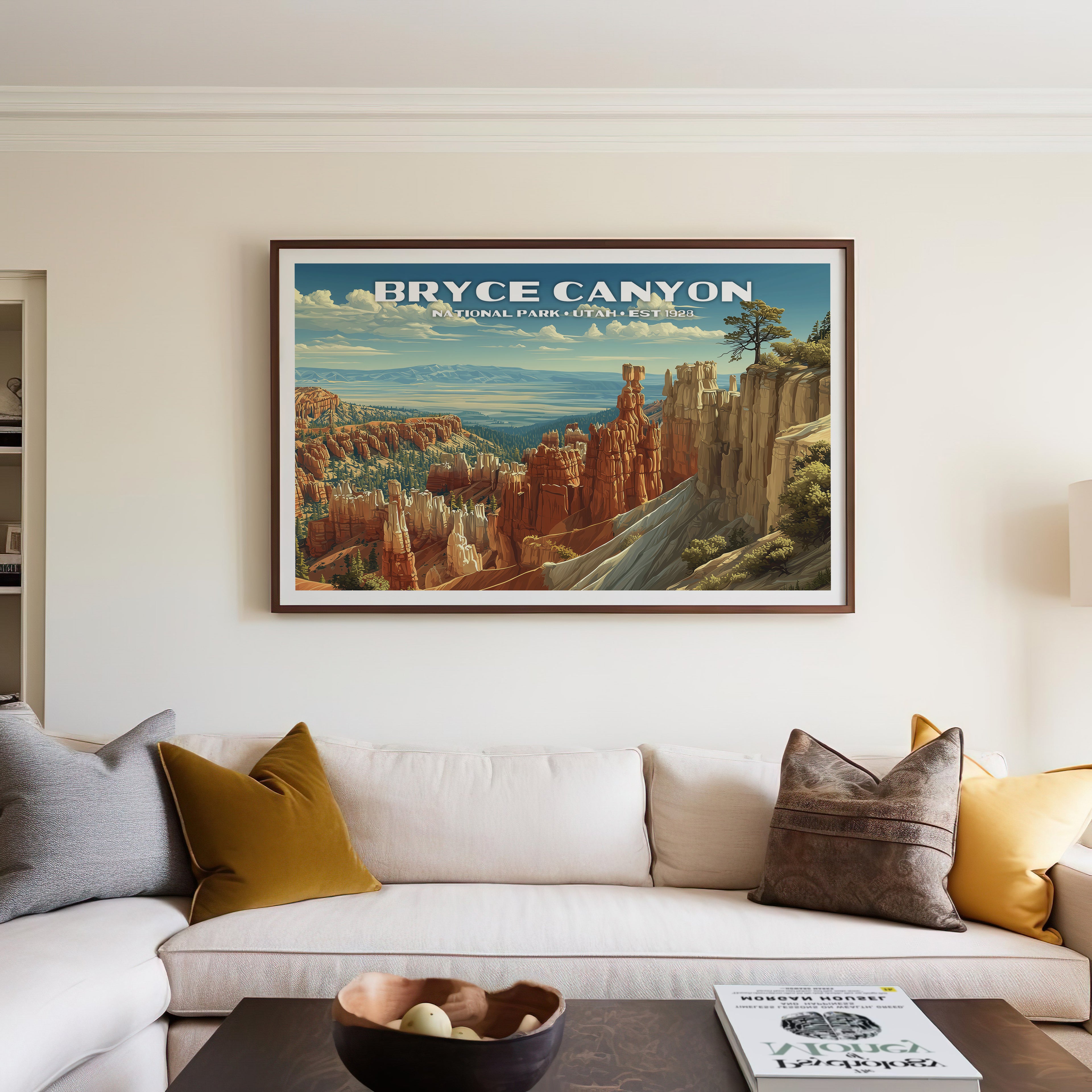 Bryce Canyon National Park Horizontal Vintage Art