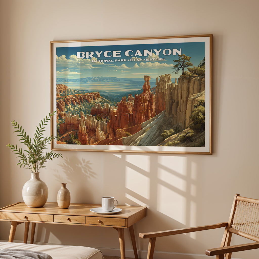 Bryce Canyon National Park Horizontal Vintage Art