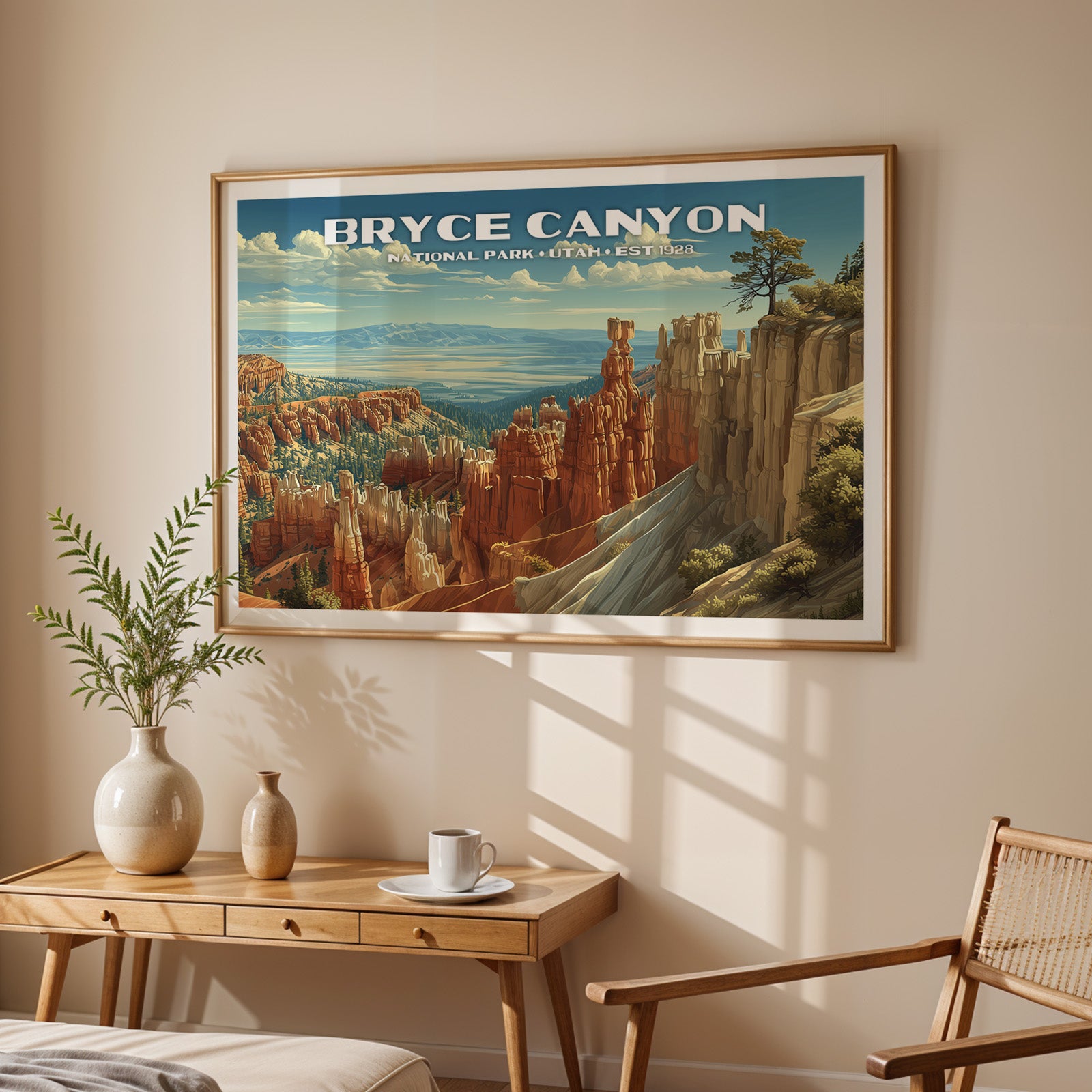 Bryce Canyon National Park Horizontal Vintage Art