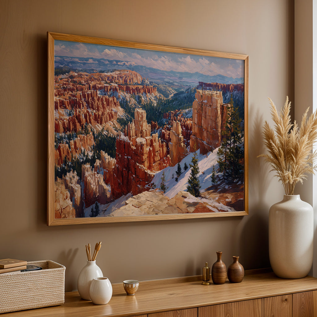 Bryce Canyon National Park Oil Painting