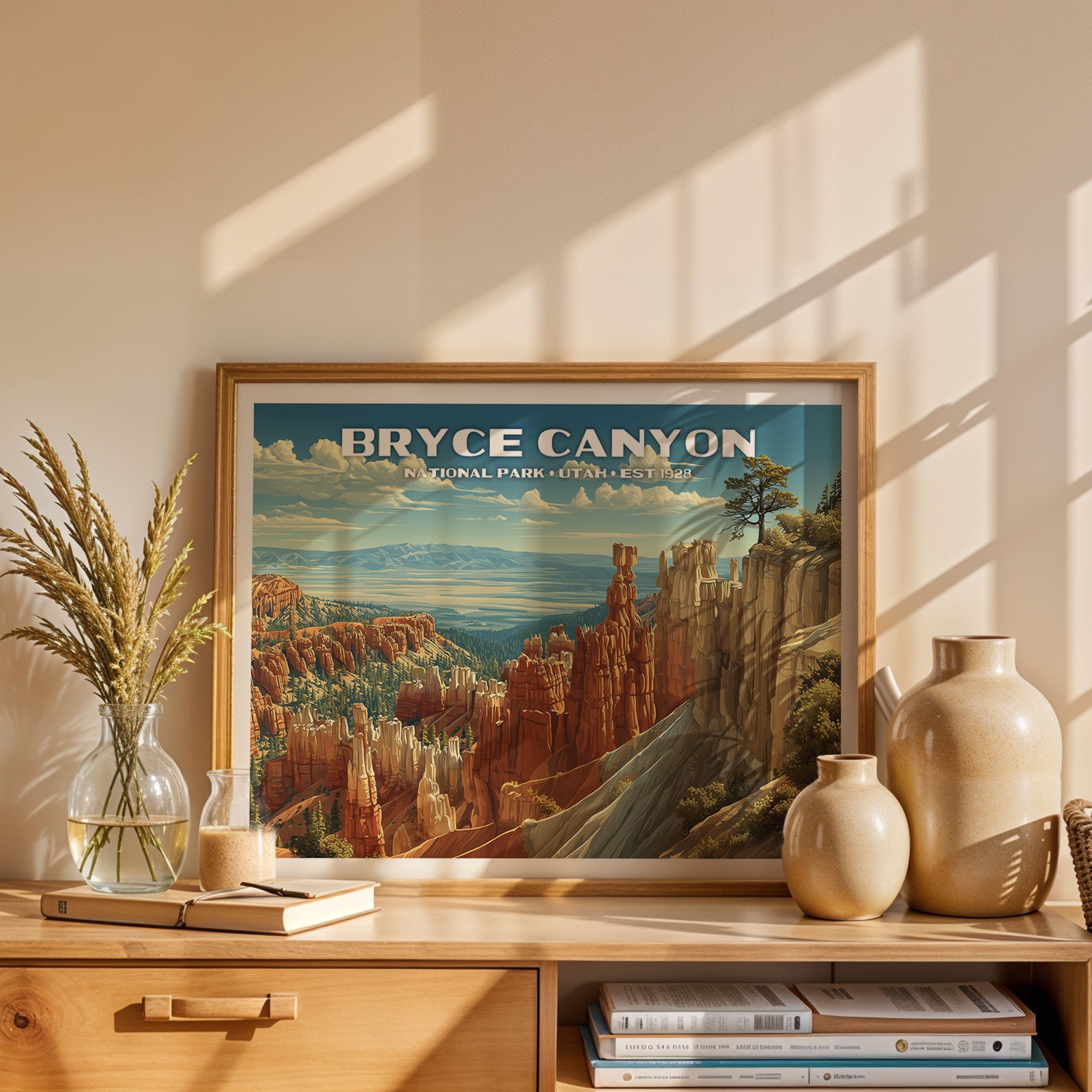 Bryce Canyon National Park Horizontal Vintage Art