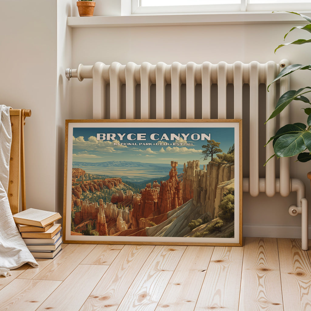 Bryce Canyon National Park Horizontal Vintage Art