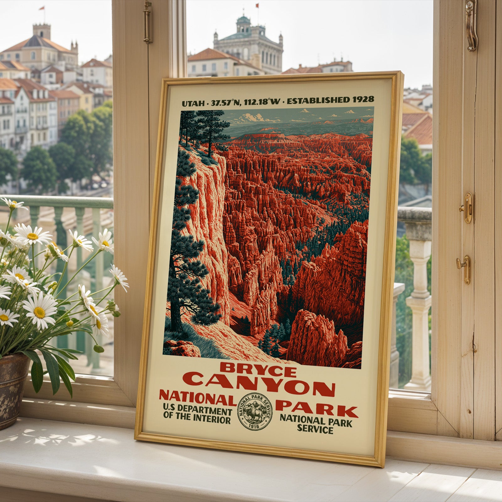 Bryce Canyon National Park Vintage WPA Art