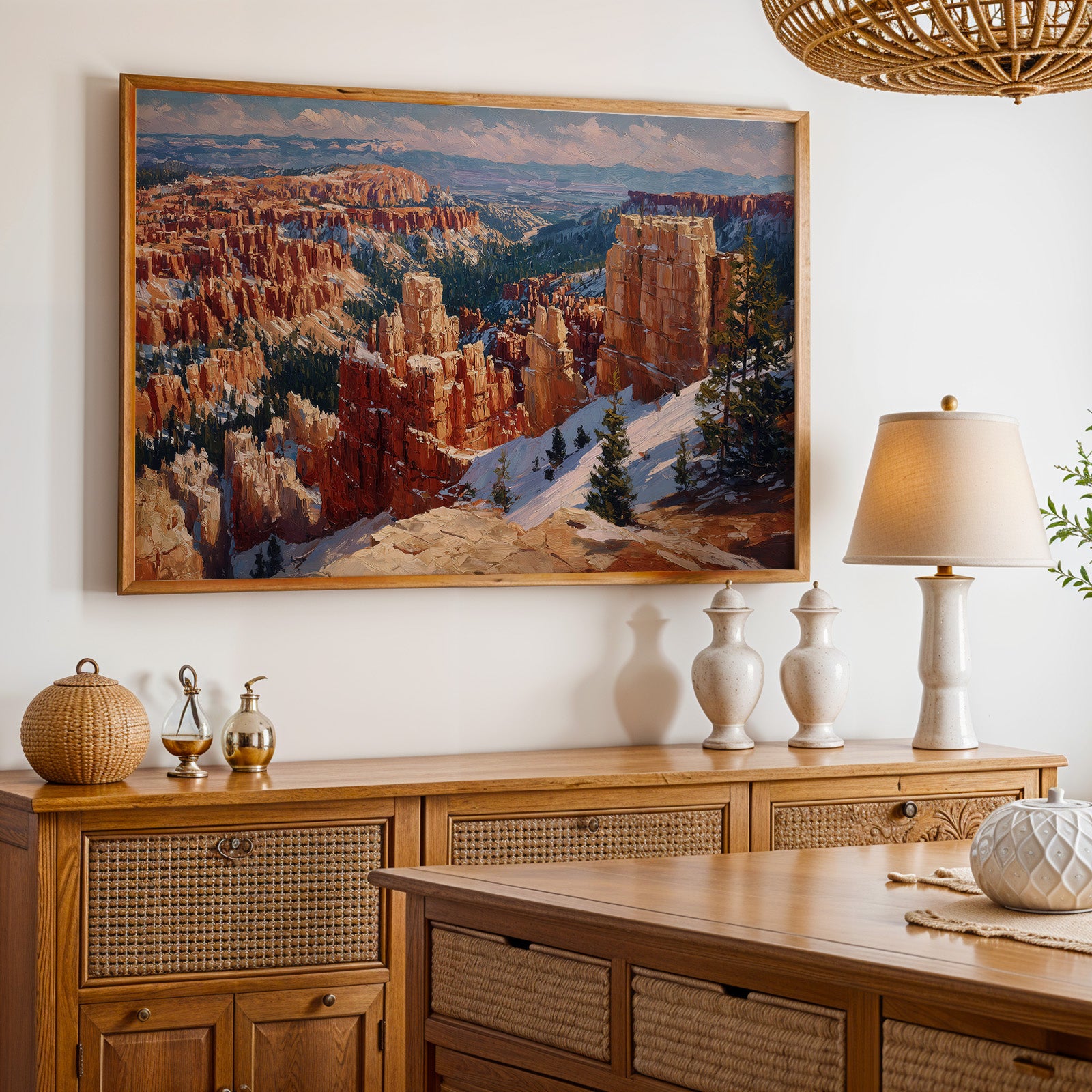 Bryce Canyon National Park Oil Painting