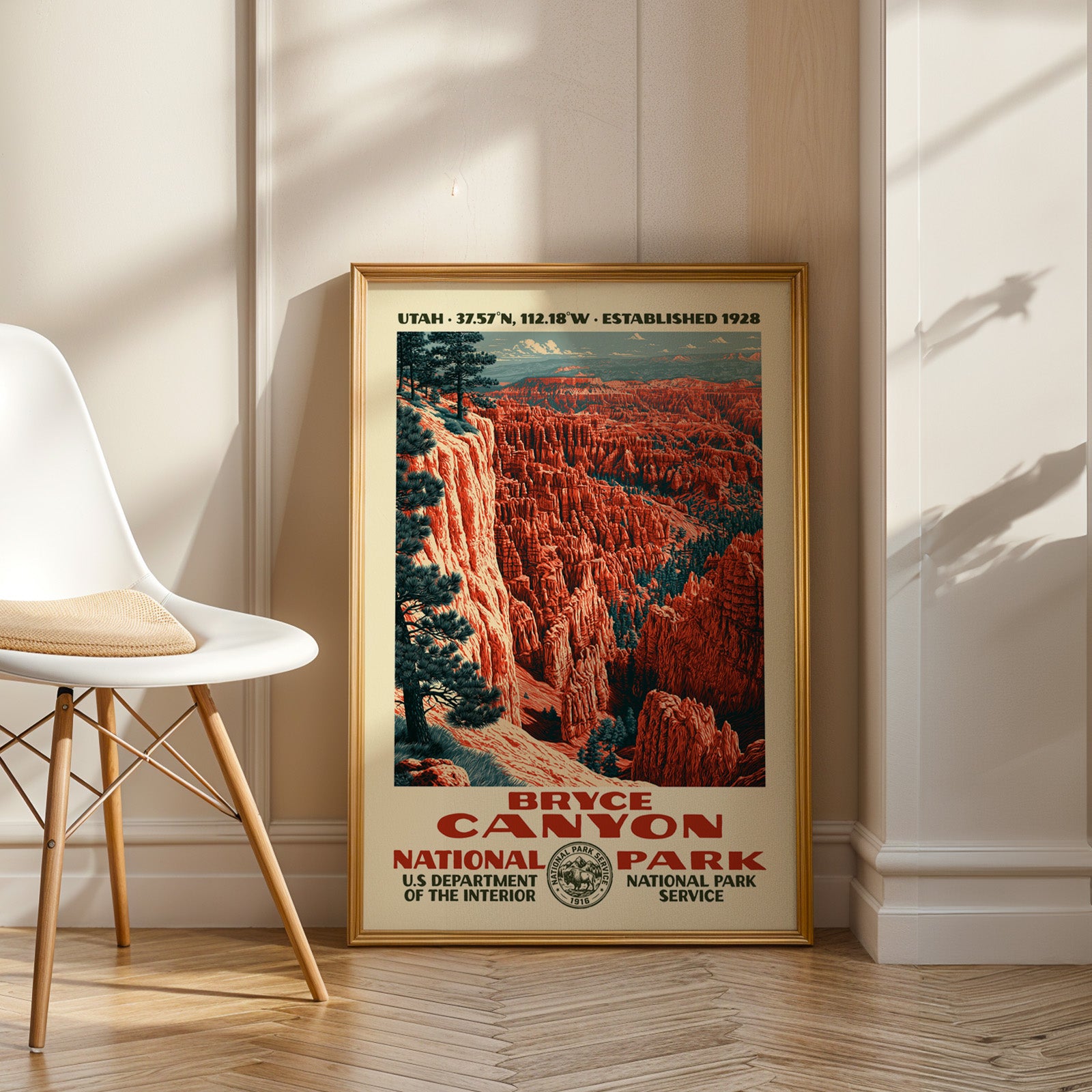 Bryce Canyon National Park Vintage WPA Art