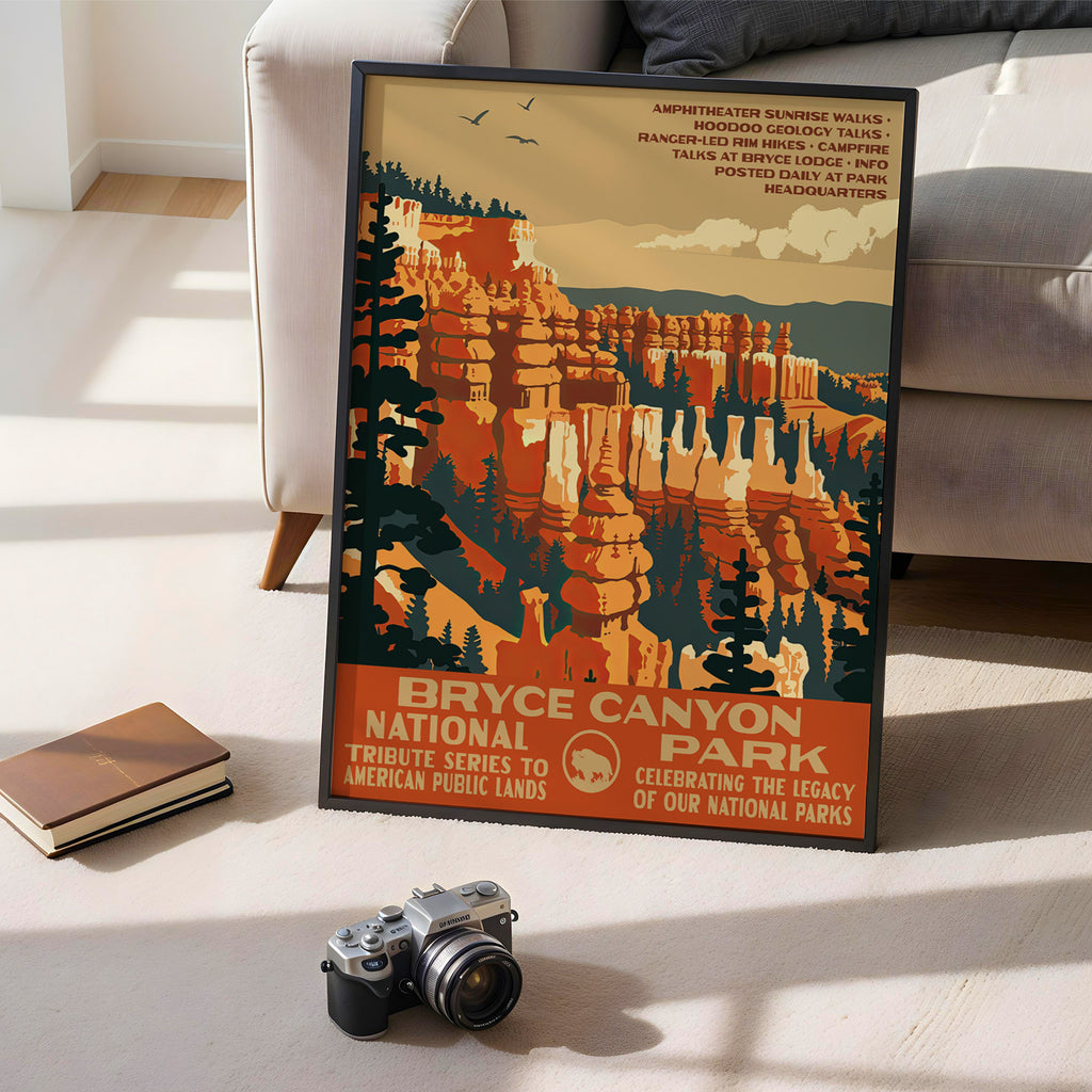Bryce Canyon National Park Vintage WPA Art