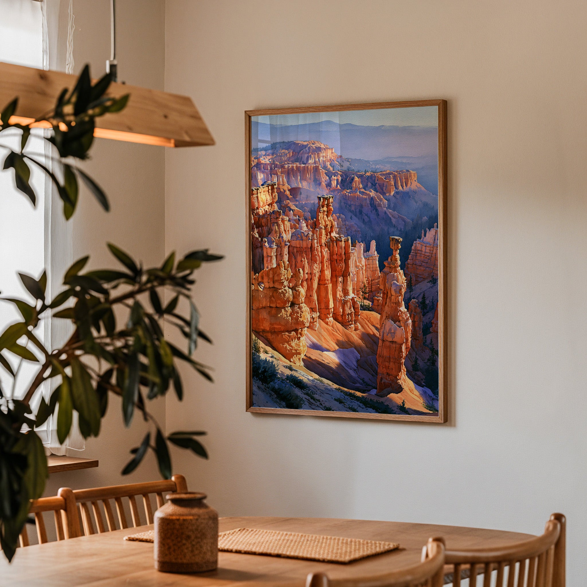Bryce Canyon National Park Watercolor Art