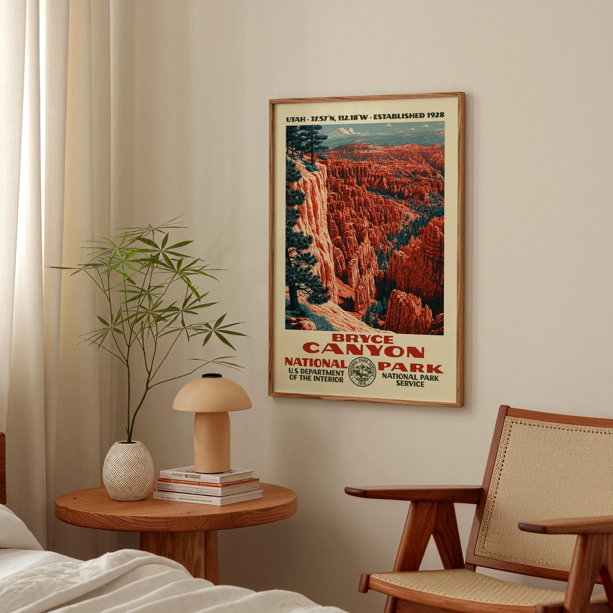 Bryce Canyon National Park Vintage WPA Art